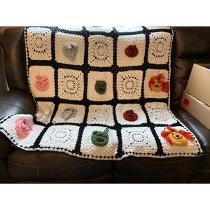 Homemade 3-D Afaghan with animals